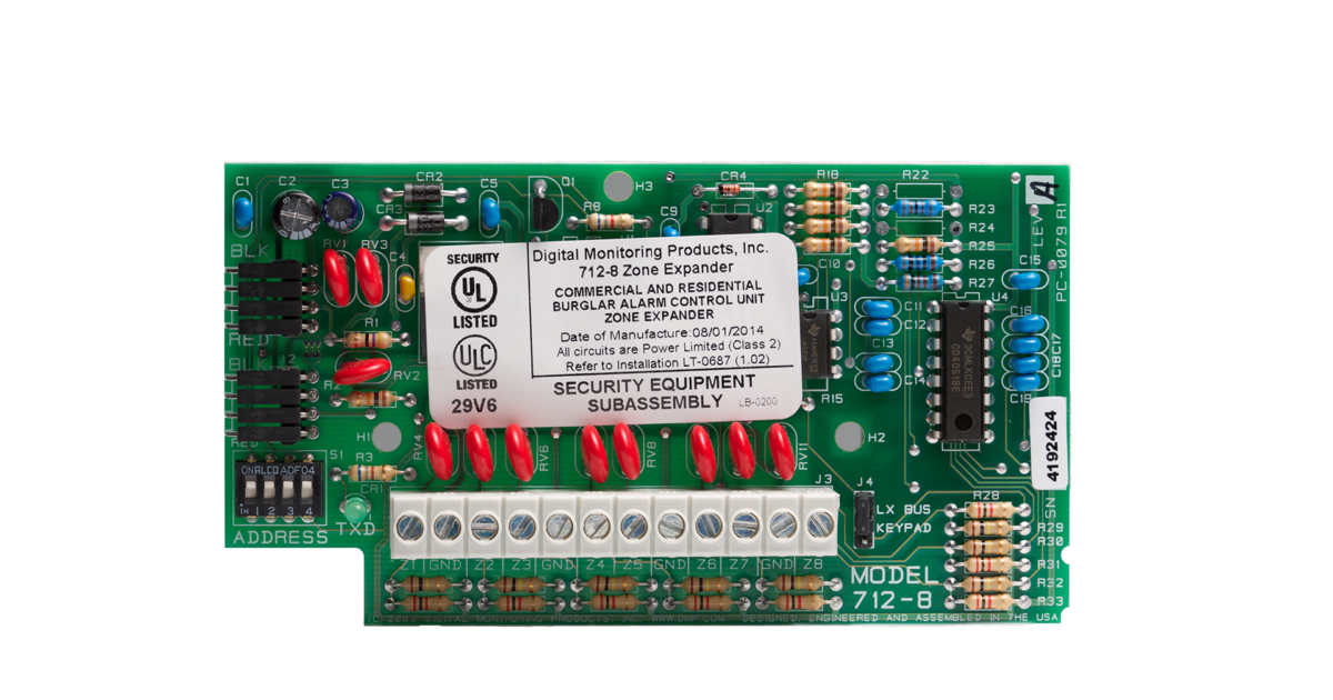 712-8 Zone Expansion Module | DMP.com